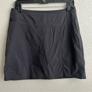 Patagonia Black Skirt Skort Built in Shorts Outdoor Hiking